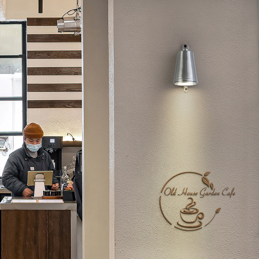 LunaSteel | Stilvolle Metallische Wandleuchte Decorique.de