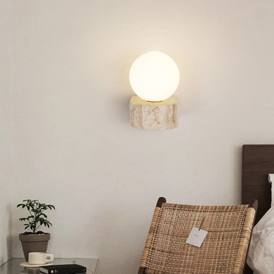 LunaStone | Marble Sphere Wandleuchte Decorique.de