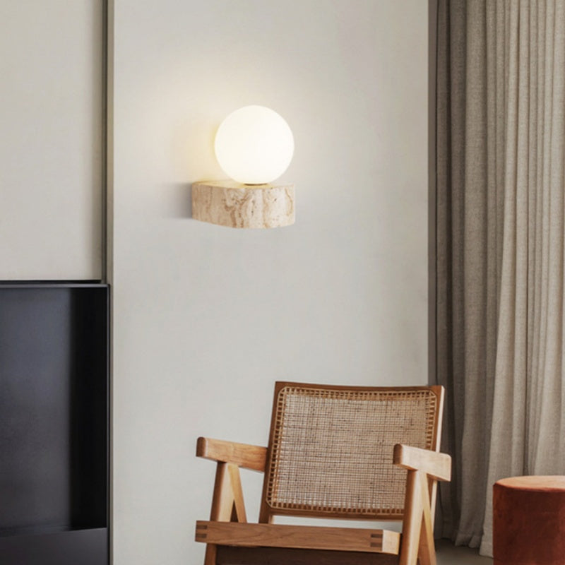 LunaStone | Marble Sphere Wandleuchte Decorique.de