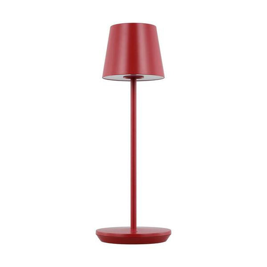 Luxalight | Luxuriöse Kabellose Tischleuchte Rot Decorique.de