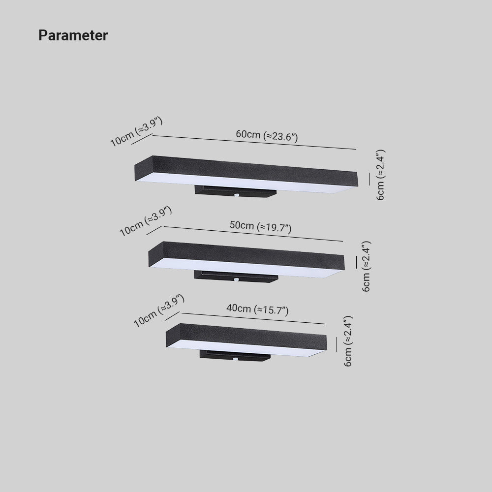 LuxeBar | Minimalistische Außenwandleuchte Decorique.de