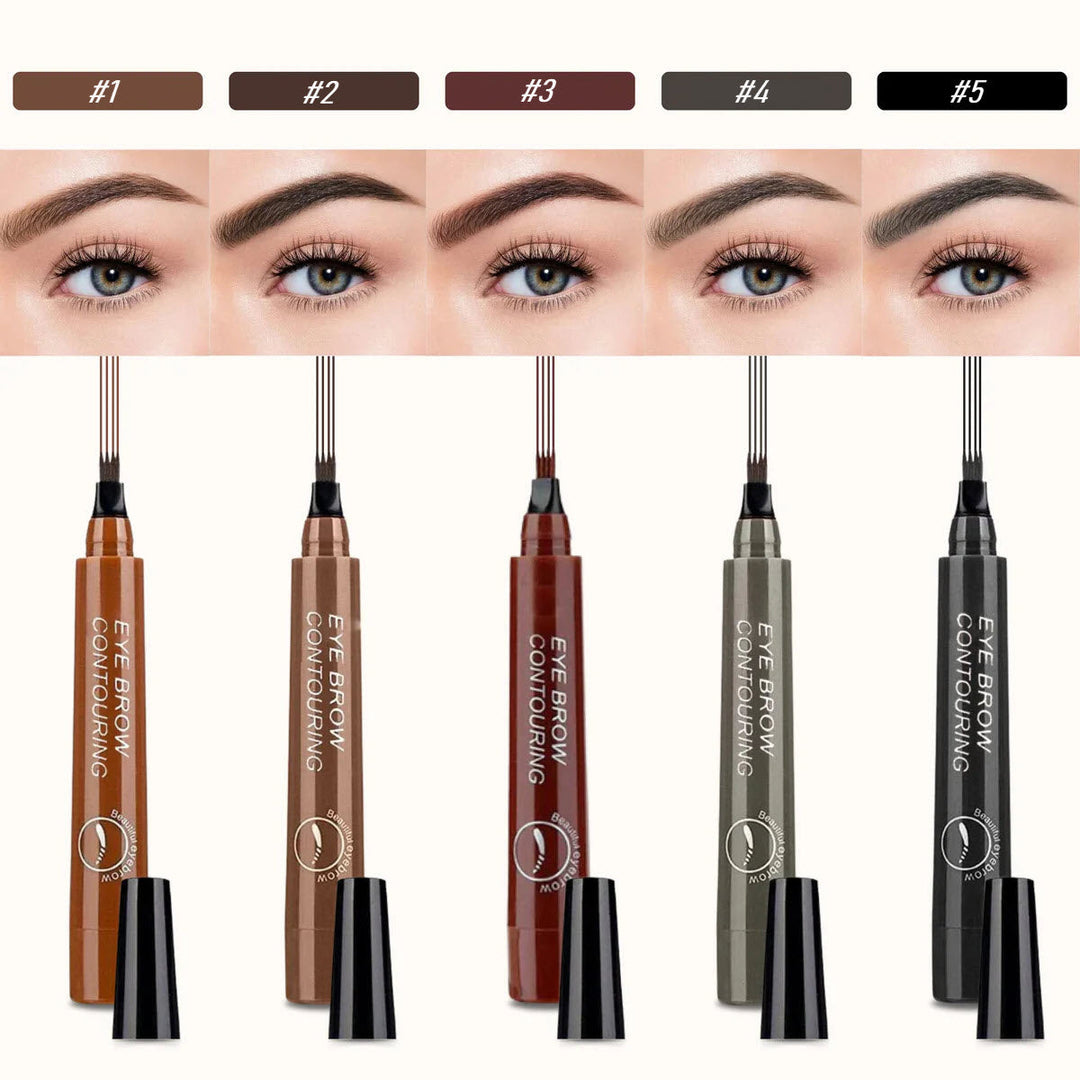 LuxeBrow | Langhaftender Kontur-Eyebrow-Pen #1 Light Brown Decorique.de