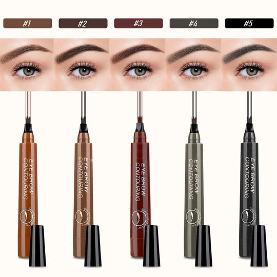 LuxeBrow | Langhaftender Kontur-Eyebrow-Pen #1 Light Brown Decorique.de