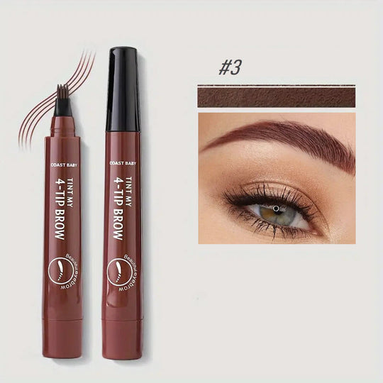 LuxeBrow | Langhaftender Kontur-Eyebrow-Pen #3 Red Brown Decorique.de