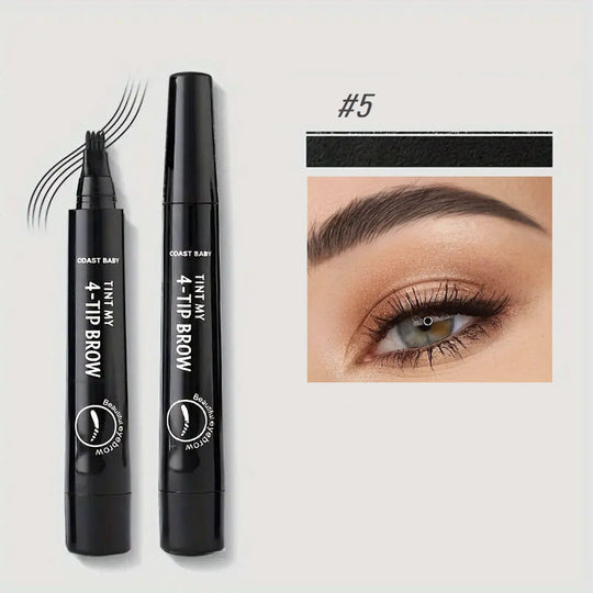 LuxeBrow | Langhaftender Kontur-Eyebrow-Pen #5 Black Decorique.de