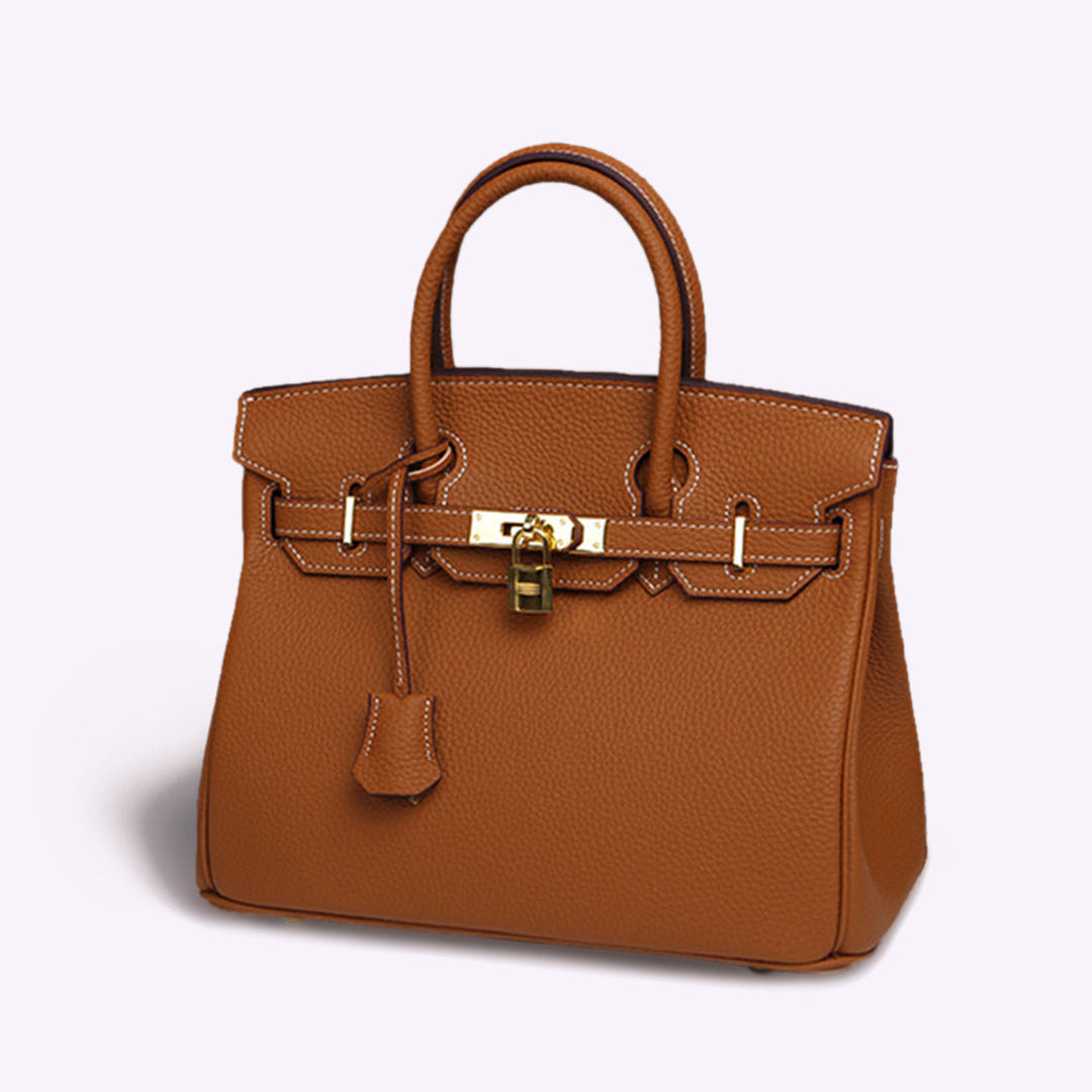 LuxeCarry | Handtasche – Zeitloses Design & Viel Stauraum Braun Decorique.de