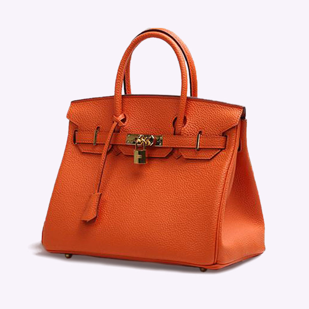 LuxeCarry | Handtasche – Zeitloses Design & Viel Stauraum Orange Decorique.de