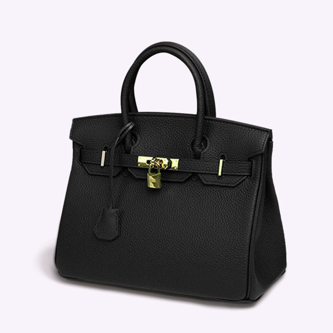 LuxeCarry | Handtasche – Zeitloses Design & Viel Stauraum Schwarz Decorique.de