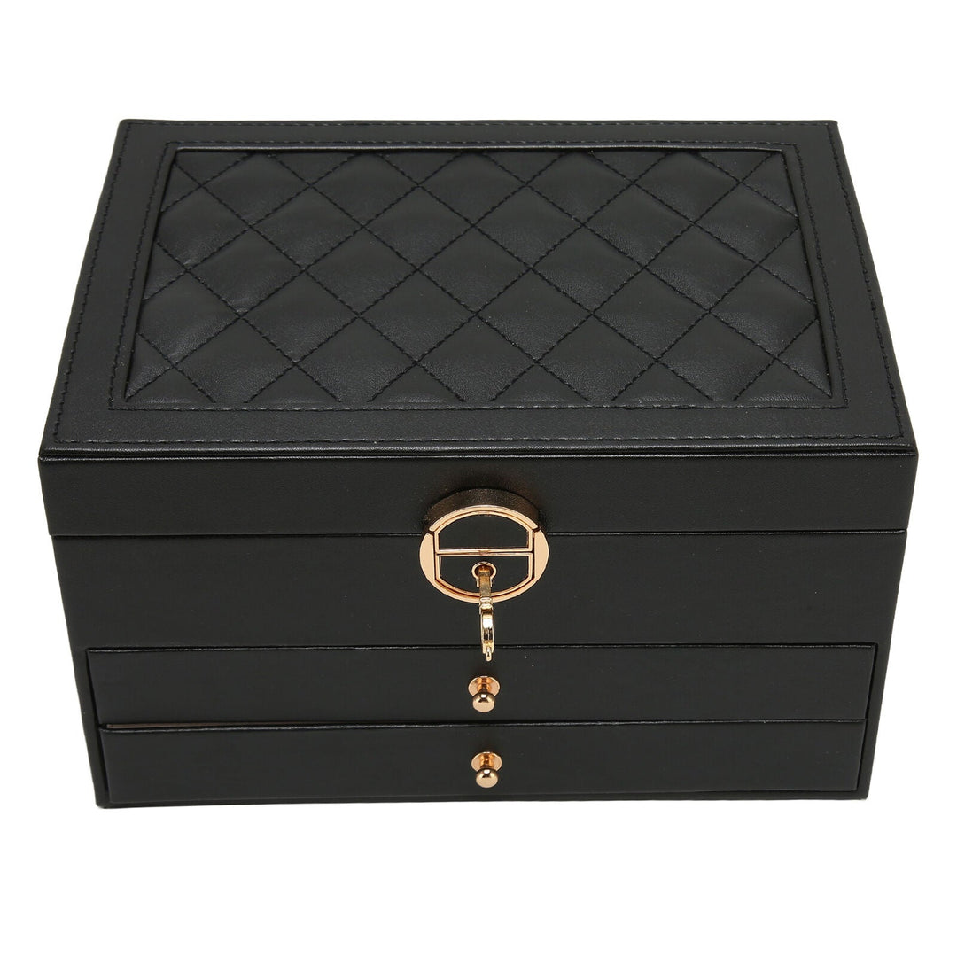 LuxeCase | Leather Jewellery Box – Multi-Layer Elegant Design Decorique.de
