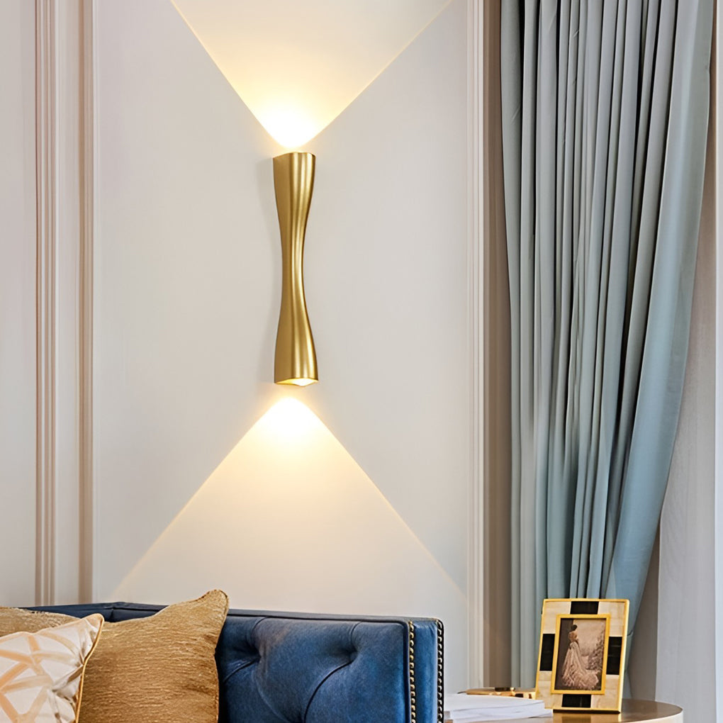 LuxeCurve | Slim Up & Down Wandleuchte Decorique.de