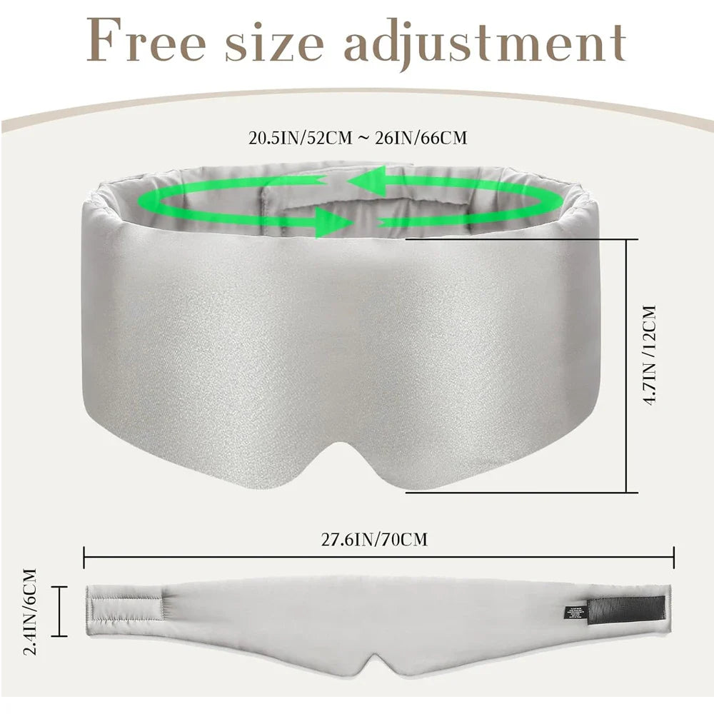 LuxeDream | Weiche Maulbeer-Augenmaske Decorique.de