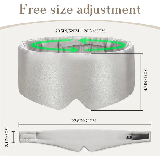 LuxeDream | Weiche Maulbeer-Augenmaske Decorique.de