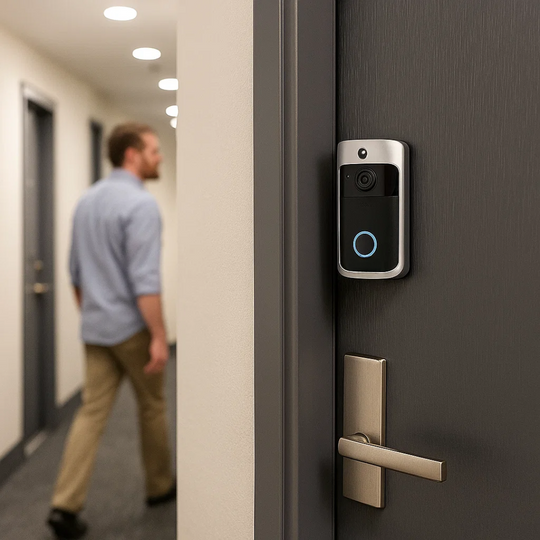 LuxGuard | Kabellose Video-Türklingel mit Akku für ultimative Sicherheit Decorique.de