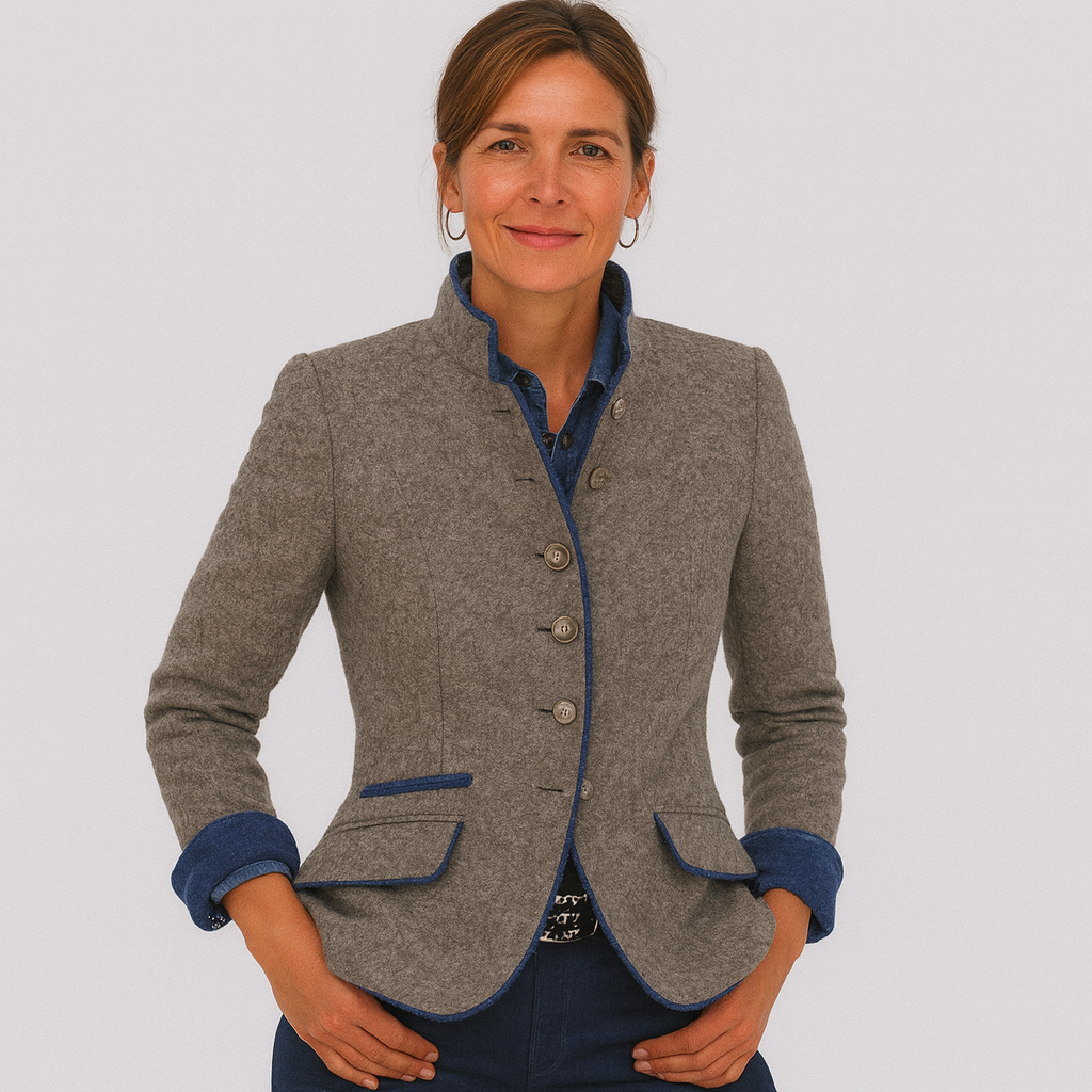 Maelis | Businessweste mit Ärmeln – Minimalistisch & Elegant Decorique.de