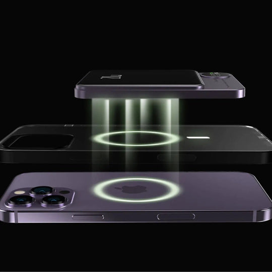 MagBoost | Kompakte Powerbank – Drahtloses & Kabelgebundenes Schnellladen Decorique.de