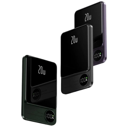 MagBoost | Kompakte Powerbank – Drahtloses & Kabelgebundenes Schnellladen Decorique.de