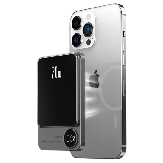 MagBoost | Kompakte Powerbank – Drahtloses & Kabelgebundenes Schnellladen Decorique.de