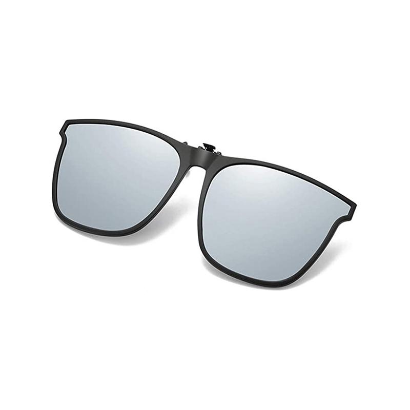 MagniClip | Sonnenbrille – Faltbares Hochklapp-Design Silber Decorique.de