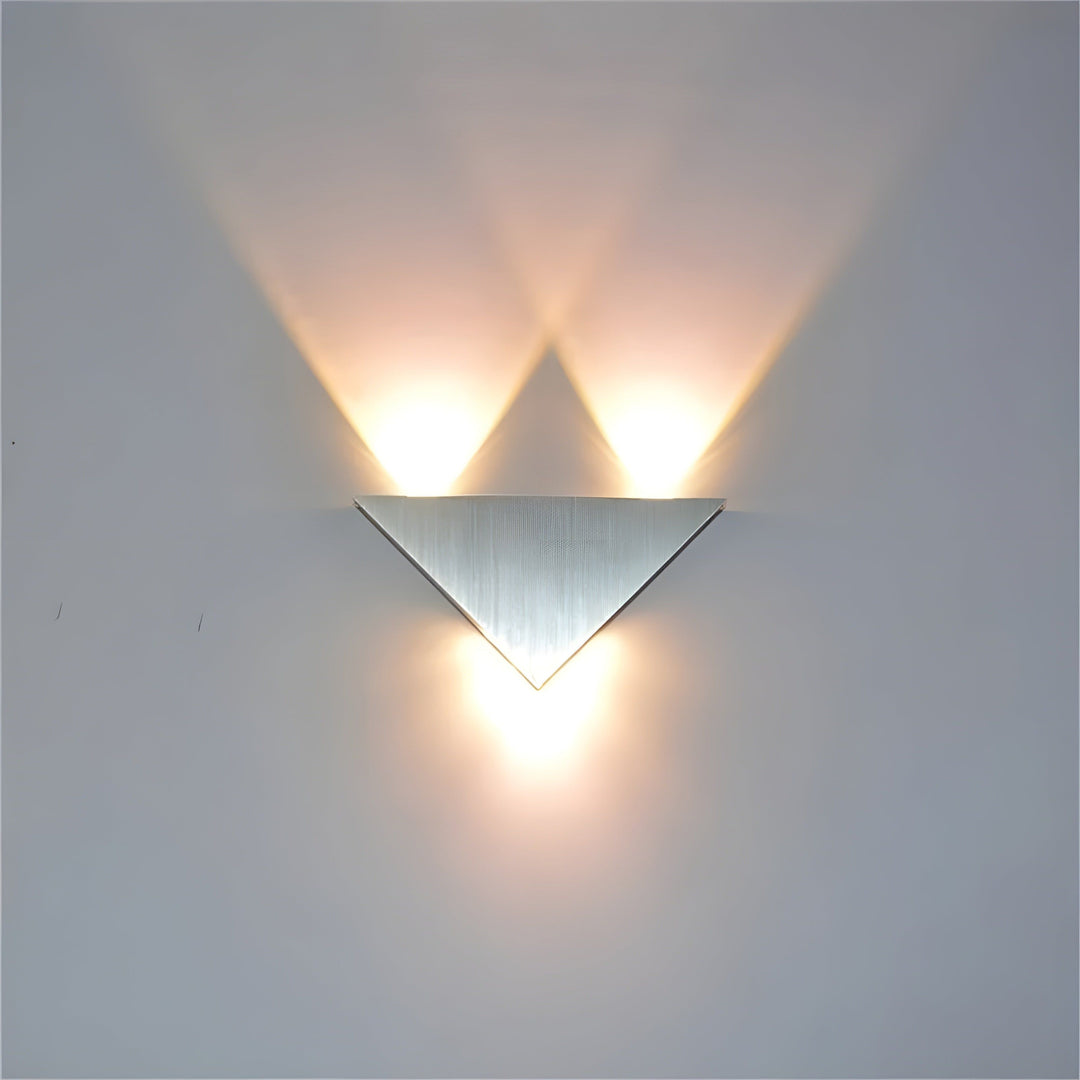 GeoGlow | Wandlampe – Elegante LED-Beleuchtung in geometrischer Form