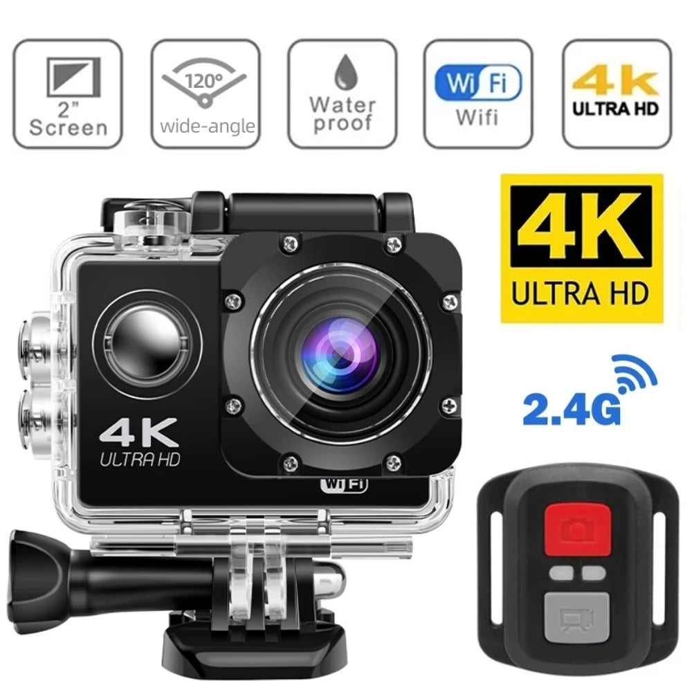 ActionView | 4K Sportkamera – Ultra HD Aufnahmen für jedes Abenteuer