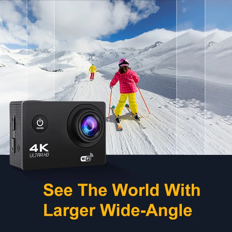 ActionView | 4K Sportkamera – Ultra HD Aufnahmen für jedes Abenteuer