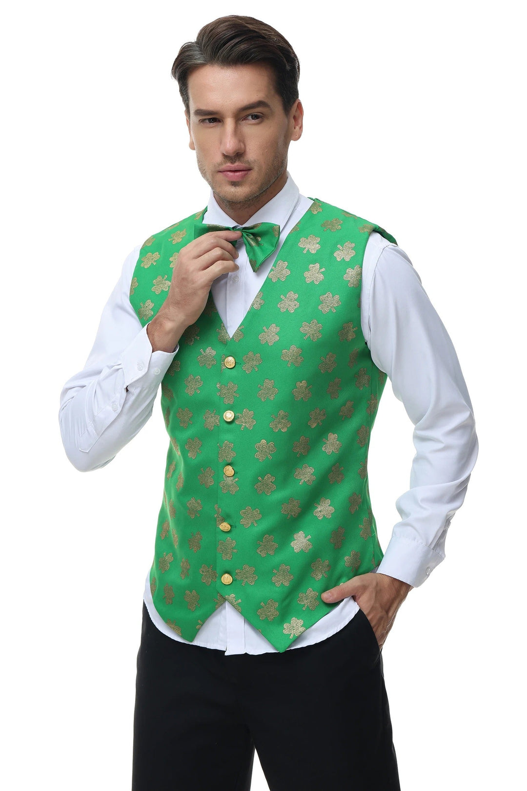GrünGlanz | Elegantes Oktoberfest-Paar-Kostüm