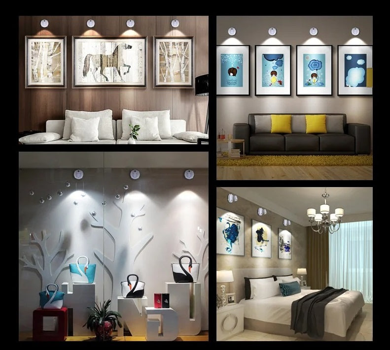 LightEase | Kabelloser LED-Strahler – Flexibel & Fernbedienungsgesteuert