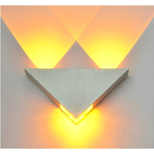 GeoGlow | Wandlampe – Elegante LED-Beleuchtung in geometrischer Form