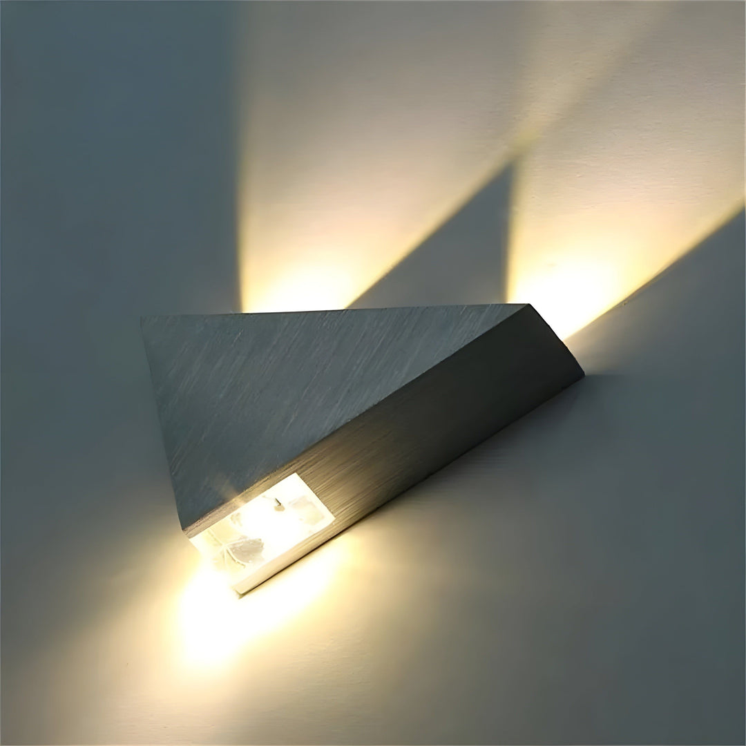 GeoGlow | Wandlampe – Elegante LED-Beleuchtung in geometrischer Form