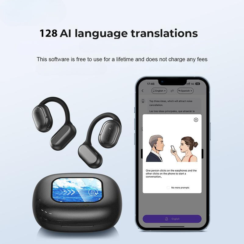 SmartSpeak | AI Translator Earbuds Echtzeitübersetzung, nahtlose Kommunikation