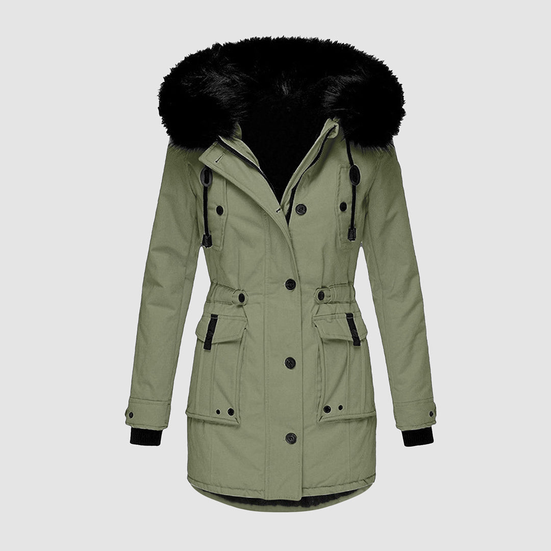 Marisa | Damen Winterjacke – Wärme & Stil Grün Decorique.de