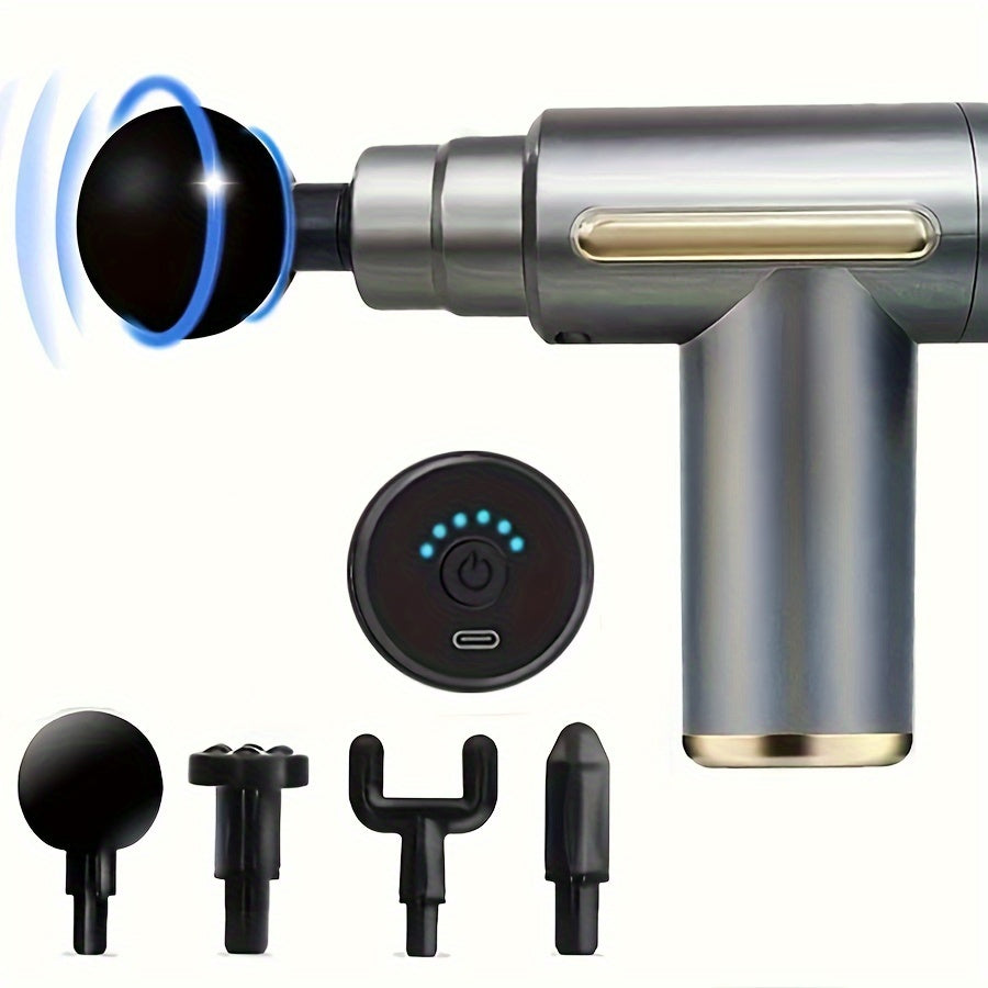 MassageGun PRO | Orthopädische Muskelmassage für tiefe Entspannung Grau Decorique.de