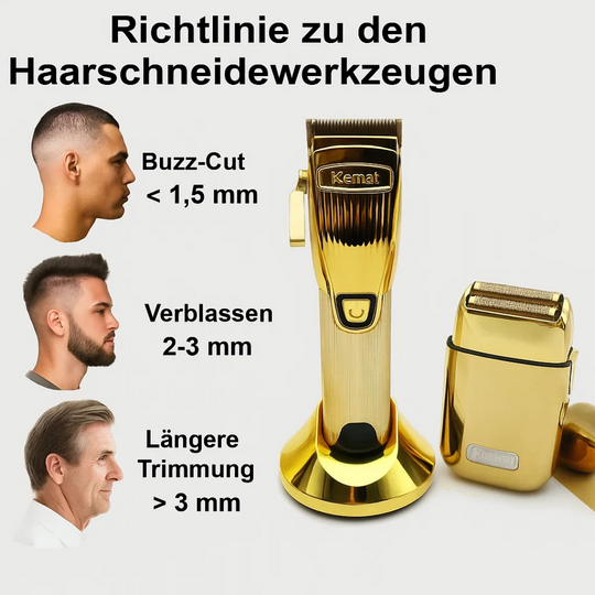 MasterCut | Haarschneidemaschine Professionelles Friseursatz Decorique.de
