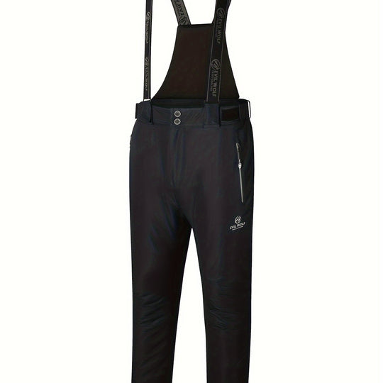 Matthias | Herren Thermo-Skihose – Mit Abnehmbaren Hosenträgern Meeresblau Decorique.de