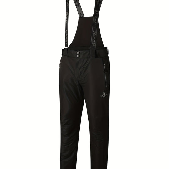 Matthias | Herren Thermo-Skihose – Mit Abnehmbaren Hosenträgern Schwarz Decorique.de