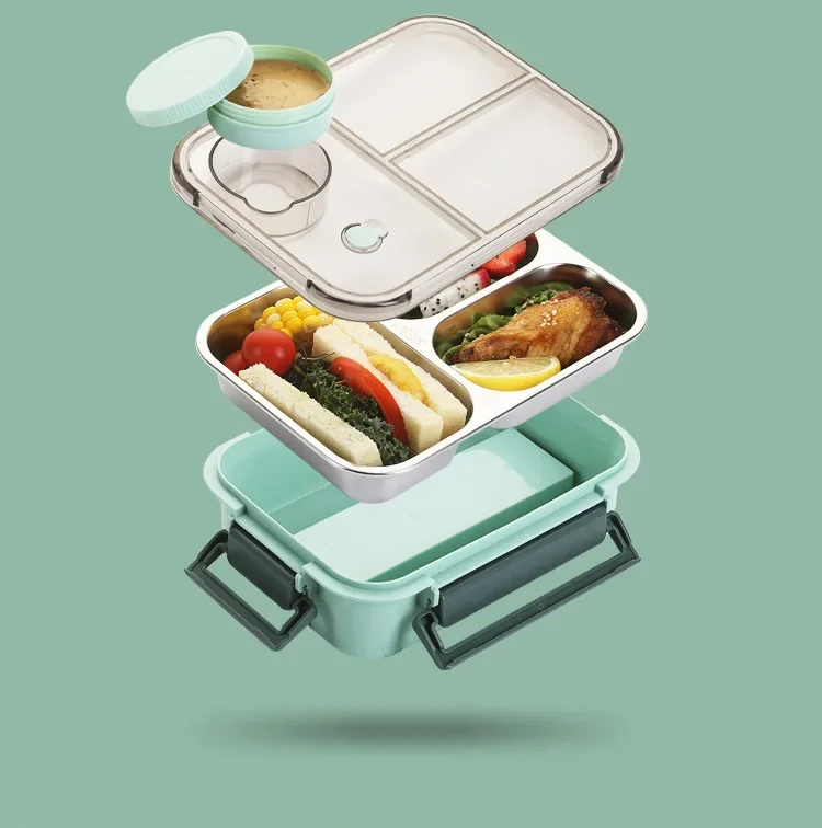 MealMate | Klassische Lunchbox – Kompakter & Wiederverwendbarer Lebensmittelbehälter Decorique.de
