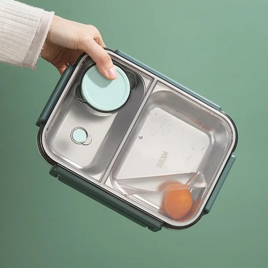 MealMate | Klassische Lunchbox – Kompakter & Wiederverwendbarer Lebensmittelbehälter Decorique.de