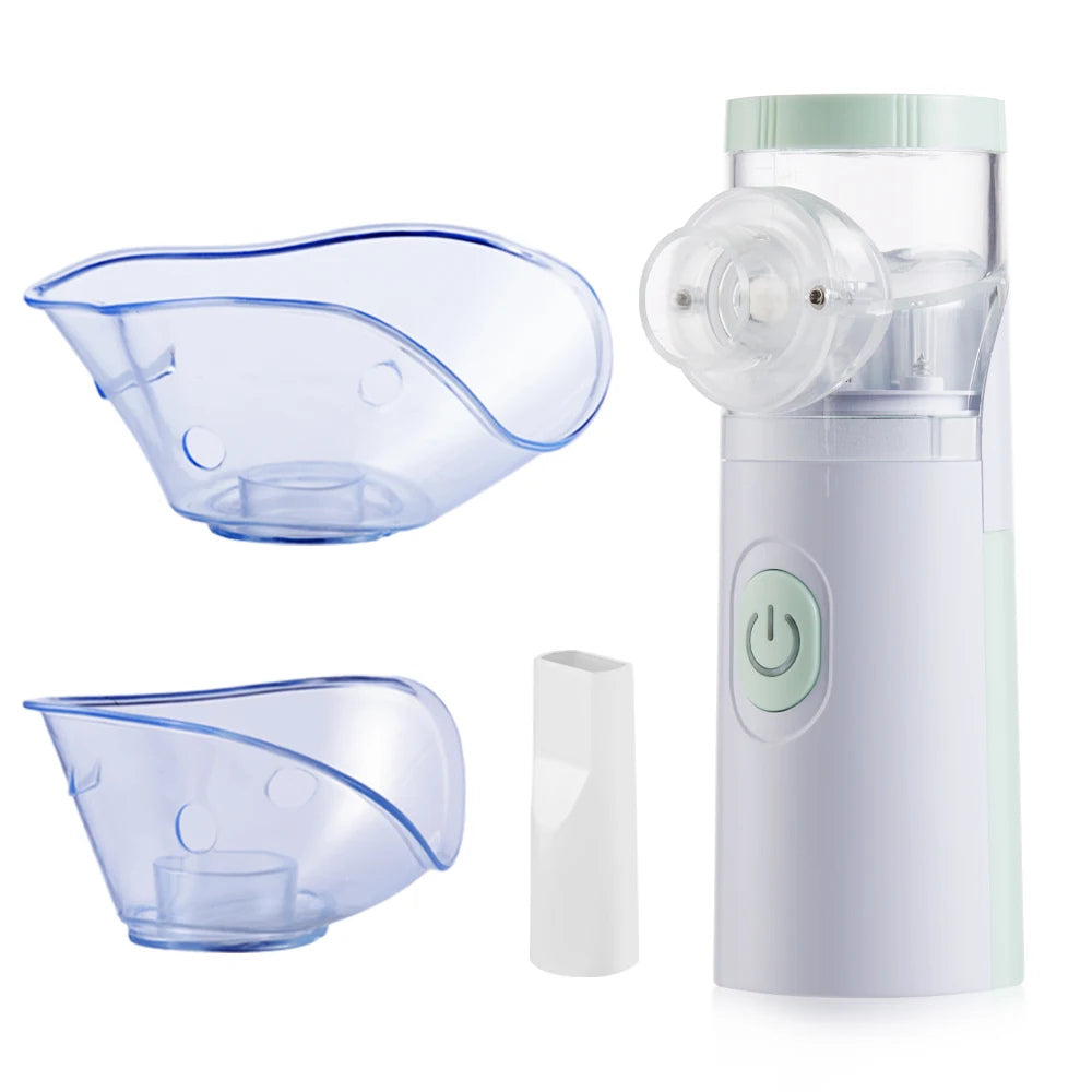 BreatheEase | Tragbares & Premium-Zerstäuber-Set