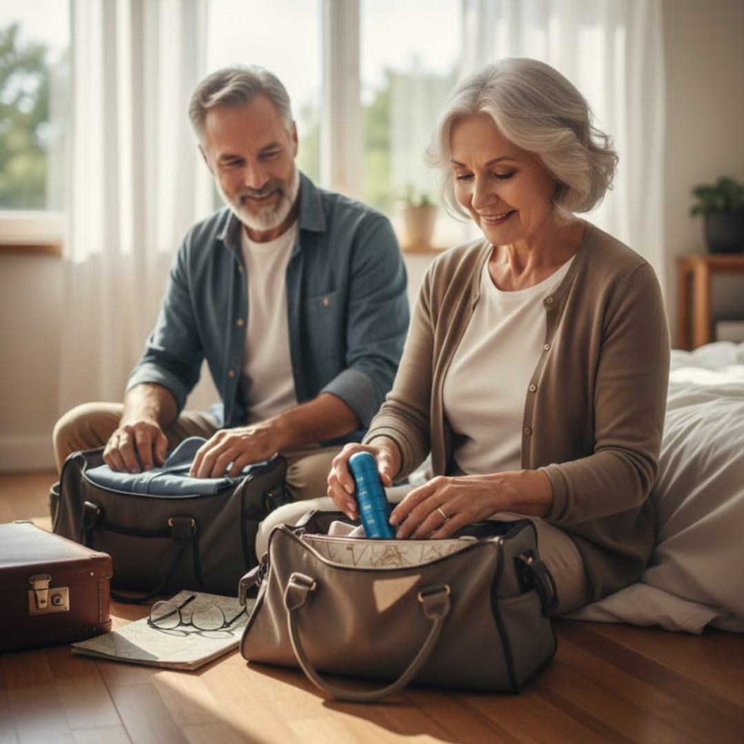 MediCase | Kompakter 7-Tage-Pillenorganizer aus Aluminium Decorique.de