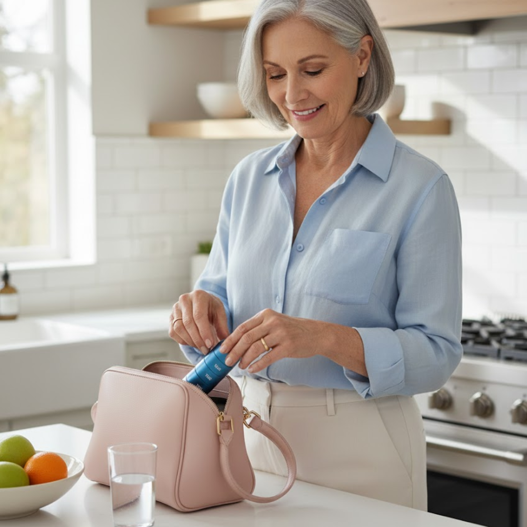 MediCase | Kompakter 7-Tage-Pillenorganizer aus Aluminium Decorique.de