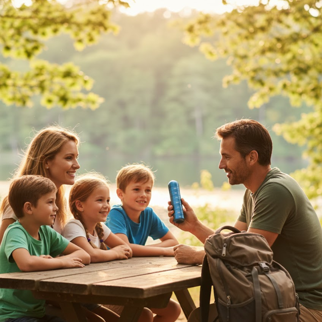 MediCase | Kompakter 7-Tage-Pillenorganizer aus Aluminium Decorique.de