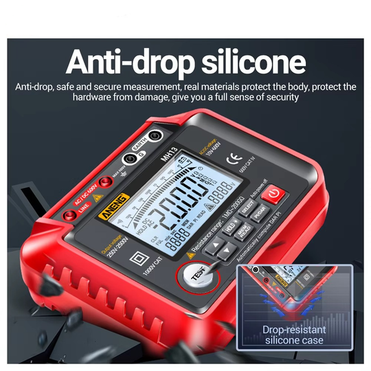MegaScan | Hochwiderstandsmessgerät Spannungstester Megohmmeter Werkzeug Decorique.de