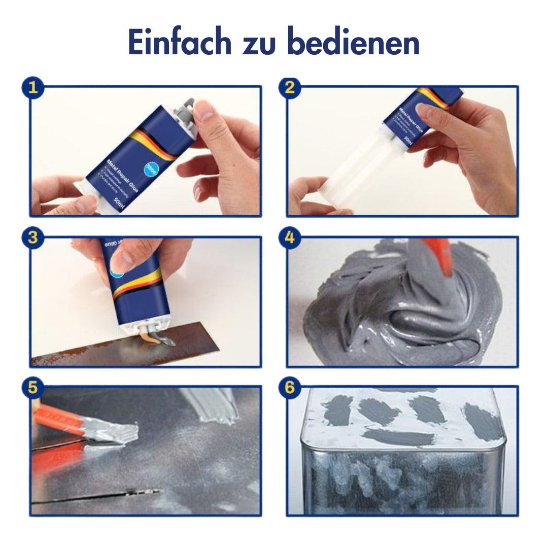 MetalBond | Metall Reparaturkleber für starke & hitzebeständige Verbindungen Decorique.de