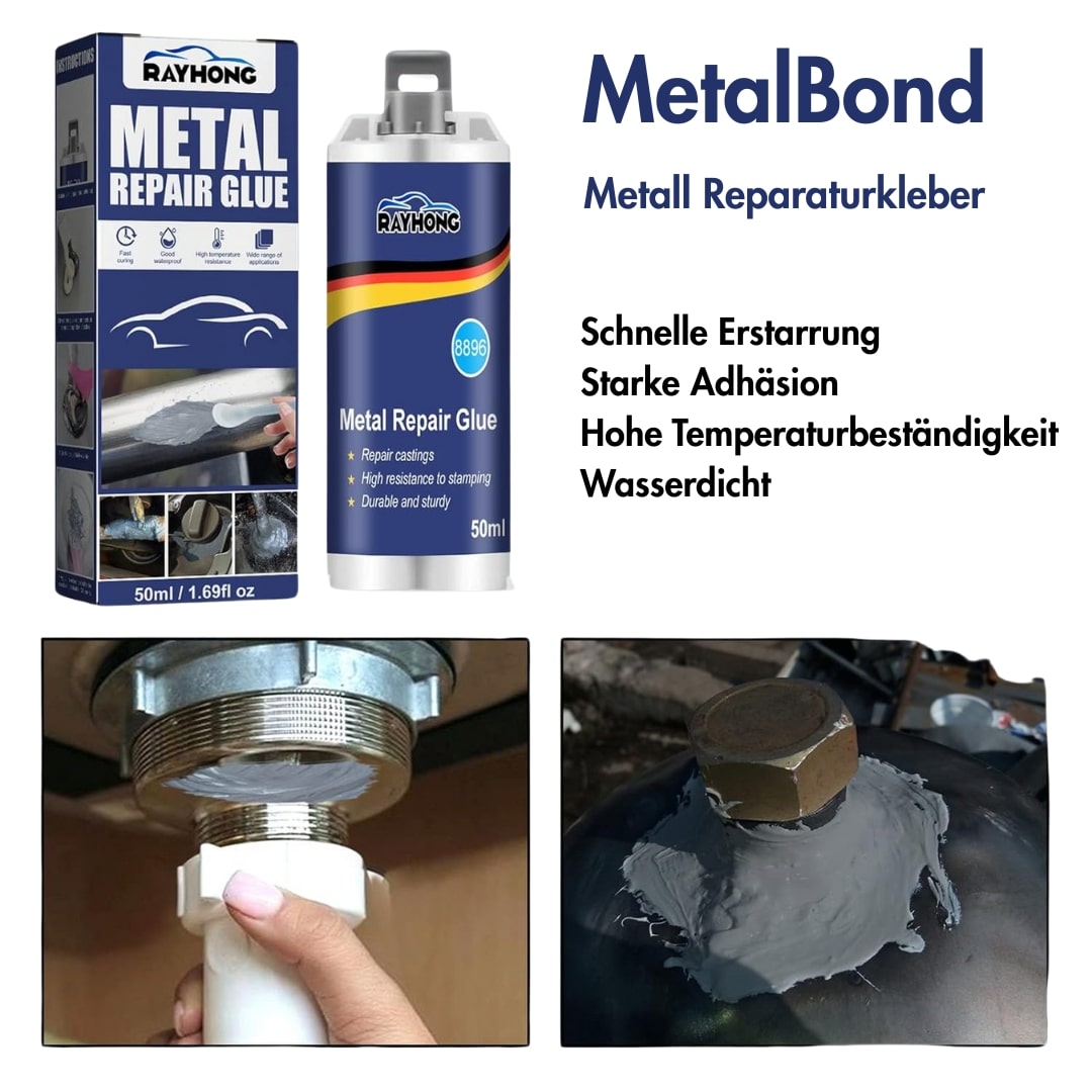MetalBond | Metall Reparaturkleber für starke & hitzebeständige Verbindungen Decorique.de