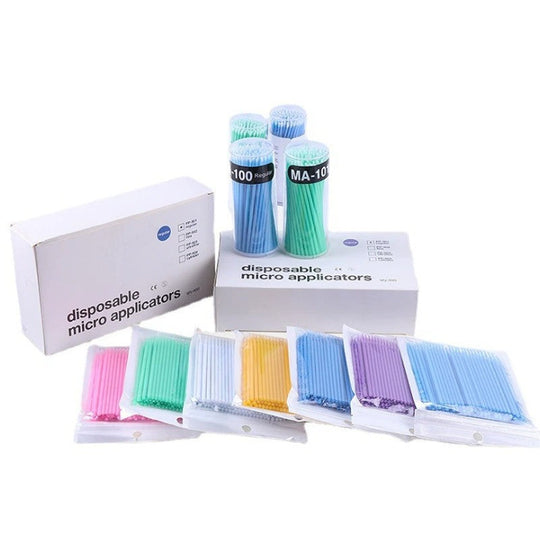 MicroTip | 10× Kleinere Wattestäbchen für Feinarbeit (300 pcs) Decorique.de