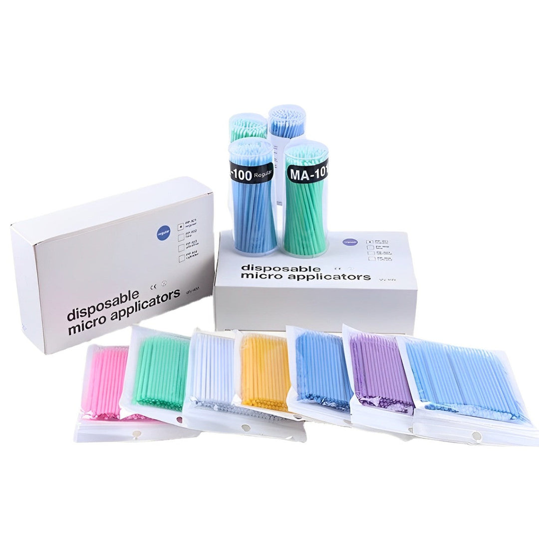 MicroTip | 10× Kleinere Wattestäbchen für Feinarbeit (300 pcs) Decorique.de