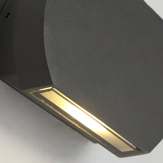 MidnightGlare | Minimalistische Außenwandleuchte Decorique