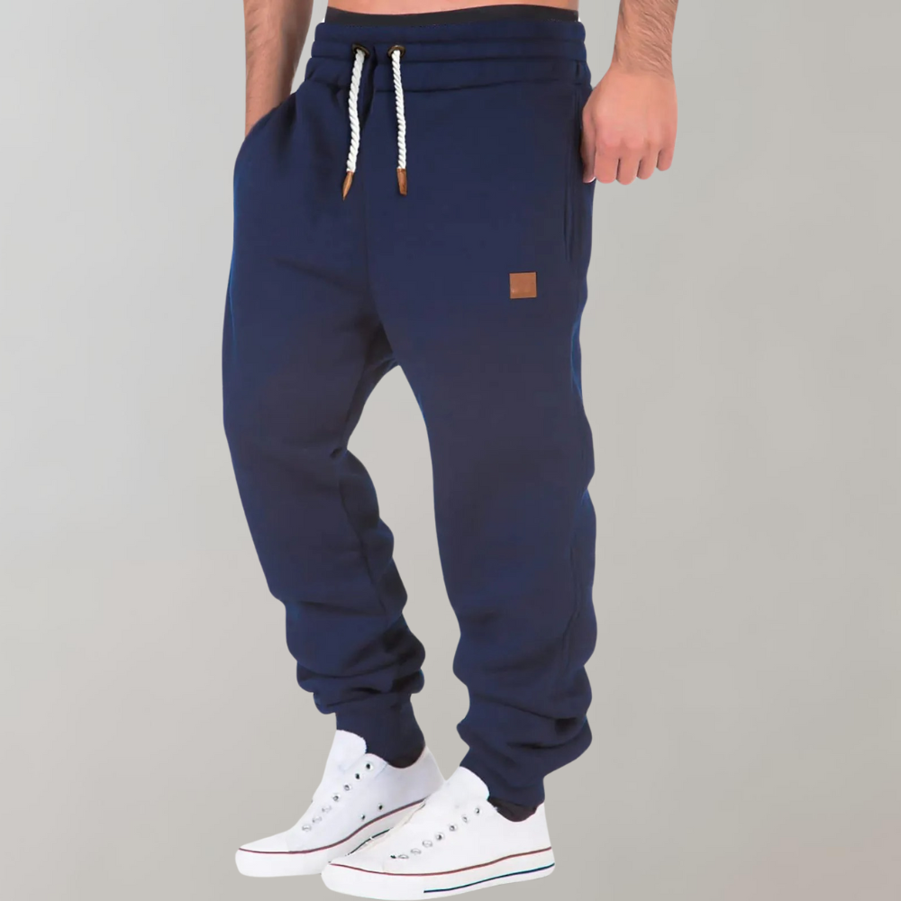 Miguel | Bequeme Jogginghose für Alltag & Sport | Herren Marineblau Decorique.de