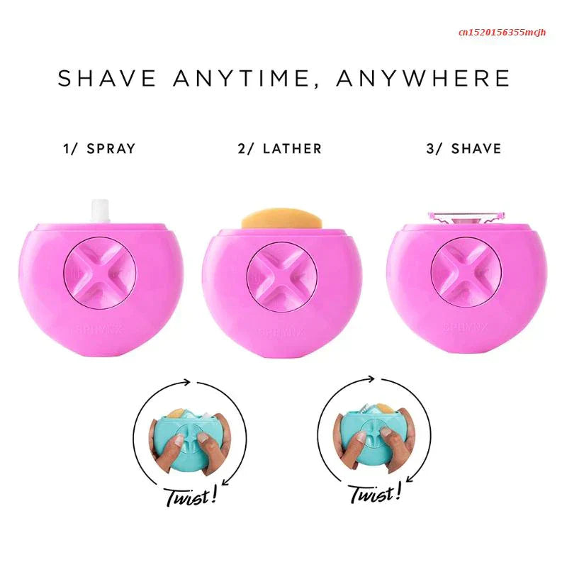 MiniGlam | Tragbarer 3-in-1 Damenrasierer für glatte Hau Decorique.de