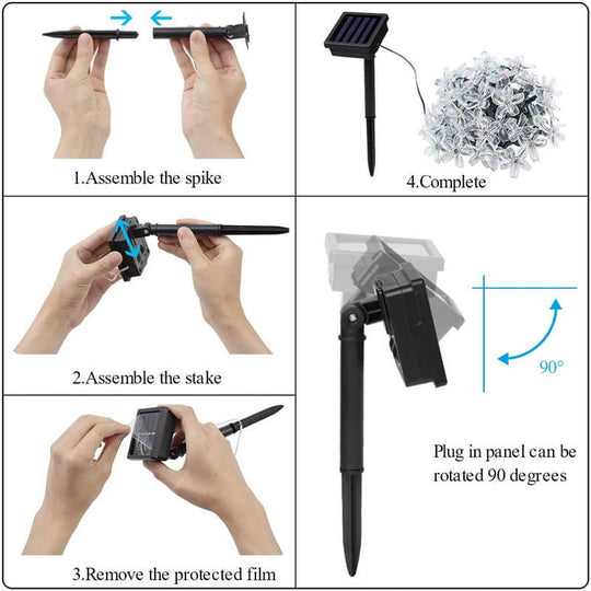 MiraGlow | Orientalische LED-Lichterkette mit Solarbetrieb Decorique.de